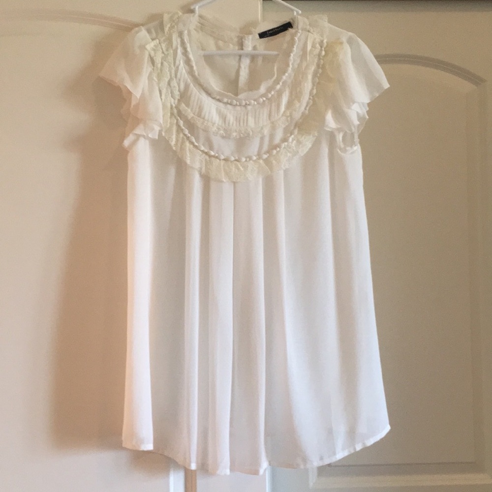 Flowy sheer tunic